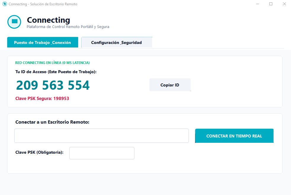 Connecting Remote Desktop App Preview
